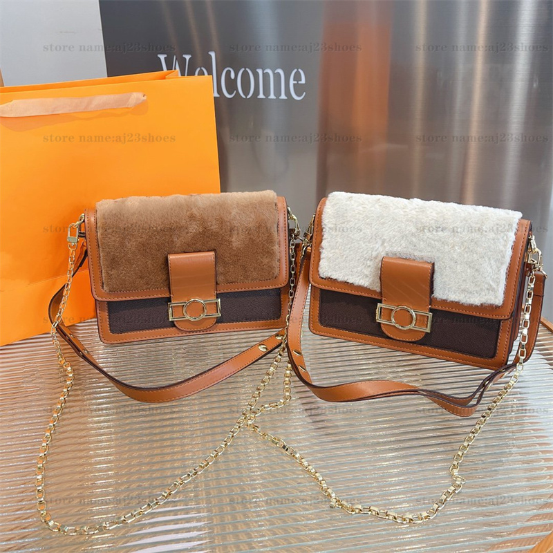 Dauphine MM Womens Wool Chain Shoulder bags Crossbody Tote Pouch Wallet Purse Luxurys Designers Totes Leather Monograms Handbags, 01
Dauphine MM Womens Wool Chain Shoulder bags Crossbody Tote Pouch Wallet Purse Luxurys Designers Totes Leather Monograms Handbags, 01