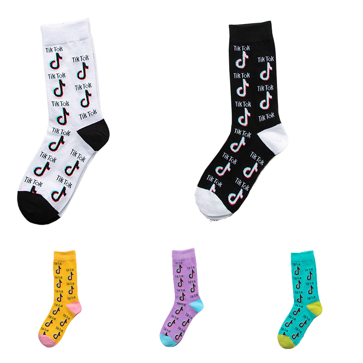 Tiktok Stylish Funny Women Socks Harajuku Comfortable Casual Knee Sock Tik Tok Girls Video Birthday Party Special Gift, White
Tiktok Stylish Funny Women Socks Harajuku Comfortable Casual Knee Sock Tik Tok Girls Video Birthday Party Special Gift, White