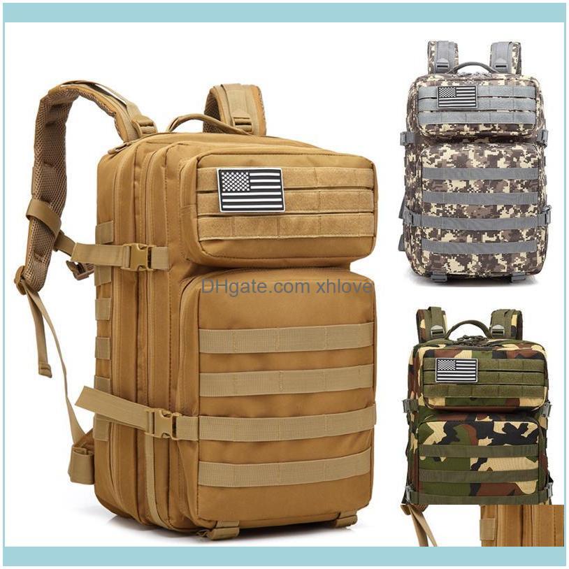 Bags Outdoors45L Outdoor Camouflage Assault Tactical Infantry Rucksack Sports Trekking Camping Hiking Bag Backpack Drop Delivery 2021 Eckg, Khaki
Bags Outdoors45L Outdoor Camouflage Assault Tactical Infantry Rucksack Sports Trekking Camping Hiking Bag Backpack Drop Delivery 2021 Eckg, Khaki