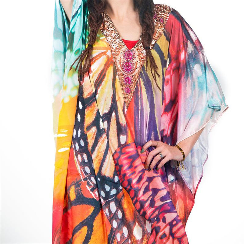 Long Cotton Beach Cover up Pareos de Playa Mujer Kaftan Wear Oversize Bikini Robe Plage Sarong Tunic #Q954 210420