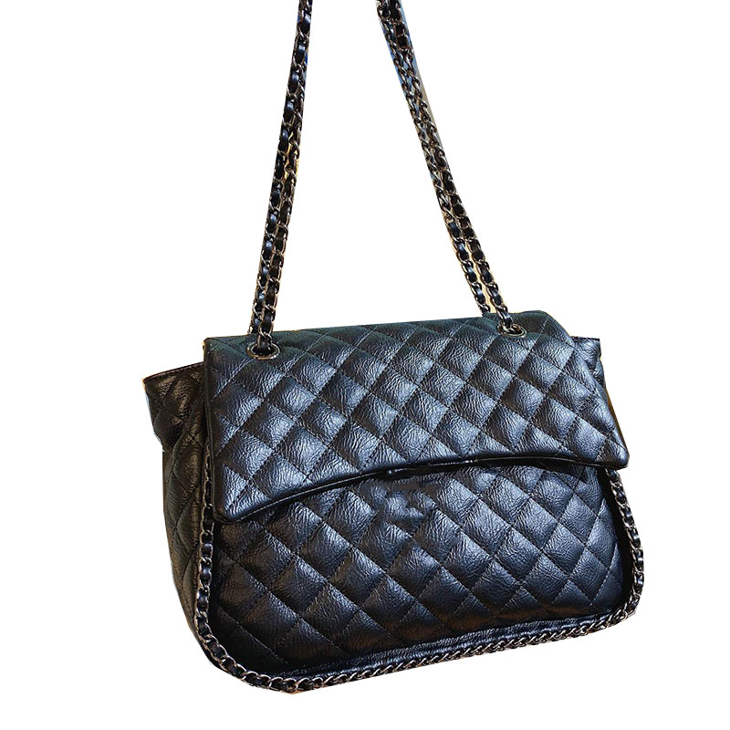 2021 Autumn Winter Classic Flap Jumbo Black Bags France Lady Women Quilted Vintage Calfskin Brave Around Chain Shoulder Large Capacity Luxur
2021 Autumn Winter Classic Flap Jumbo Black Bags France Lady Women Quilted Vintage Calfskin Brave Around Chain Shoulder Large Capacity Luxur