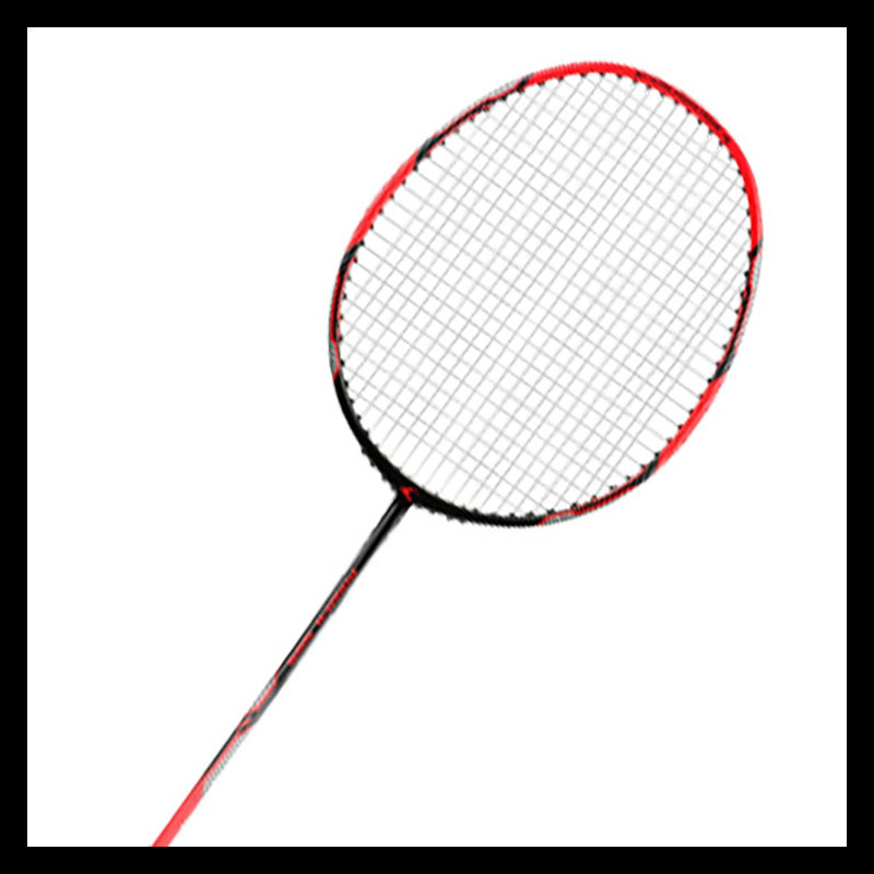 

Professional Ultralight Carbon Fiber Sports Training String Gundam Indoor And outdoor Badminton Racket