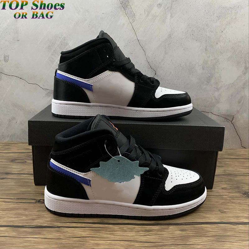 Authentic Jumpman 1 Mid basketball shoes size 36-47 GS Racer Blue 1s running sneakers men sport trainers with box ov, Black
Authentic Jumpman 1 Mid basketball shoes size 36-47 GS Racer Blue 1s running sneakers men sport trainers with box ov, Black