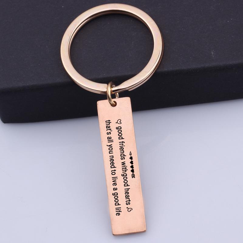 Keychains Engraved Good Friends With Hearts That's All You Need To Live A Life Key Chains Gifts For Freind Sisters Keyring
Keychains Engraved Good Friends With Hearts That's All You Need To Live A Life Key Chains Gifts For Freind Sisters Keyring
