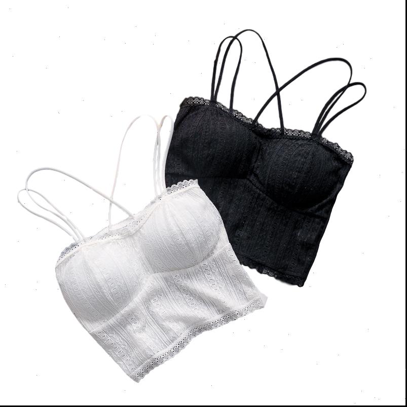 lace with chest women tanks pad sweet casual camisoles vest lingerie tube underwear streetwear femme, White
lace with chest women tanks pad sweet casual camisoles vest lingerie tube underwear streetwear femme, White