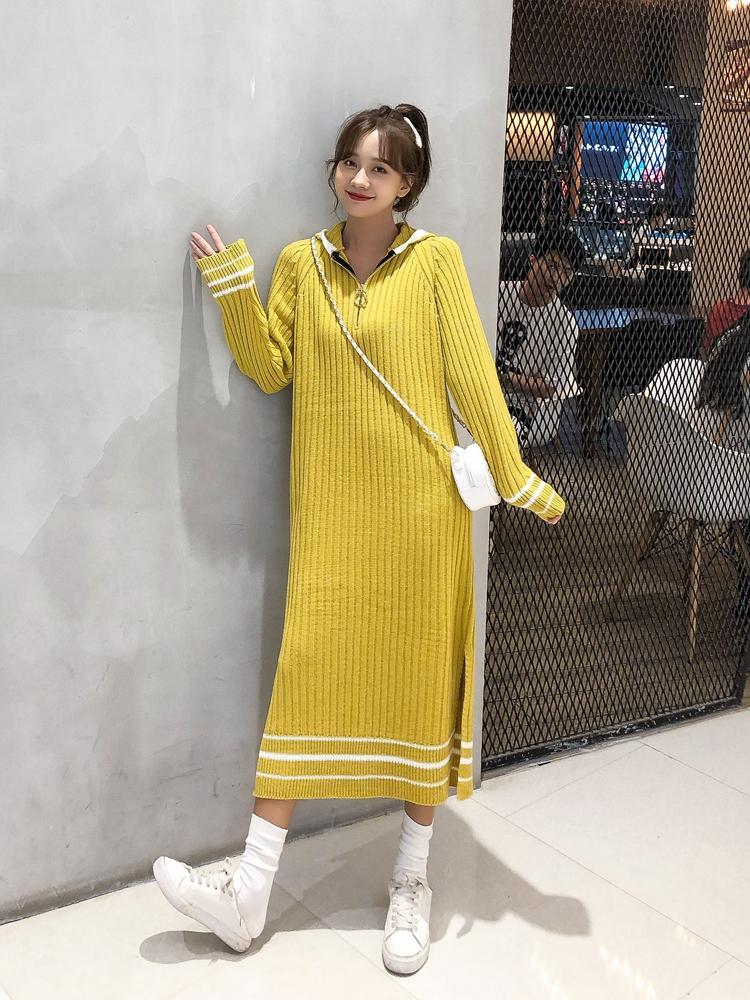 Casual Dresses WAVSIYIER Korean 2021 Cute Jumper Spring Winter Oversized Elegant Sweater Dress Women Loose Vintage Pullover Woman Knitted Th, Black
Casual Dresses WAVSIYIER Korean 2021 Cute Jumper Spring Winter Oversized Elegant Sweater Dress Women Loose Vintage Pullover Woman Knitted Th, Black