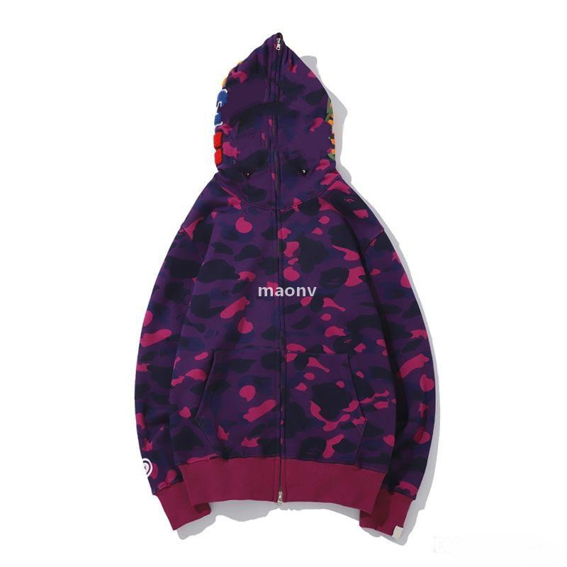 Newest Lover Camo Shark Print Cotton Sweater Hoodies Men 'S Casual Purple Red Camo Cardigan Hooded Jacket M, Black
Newest Lover Camo Shark Print Cotton Sweater Hoodies Men 'S Casual Purple Red Camo Cardigan Hooded Jacket M, Black