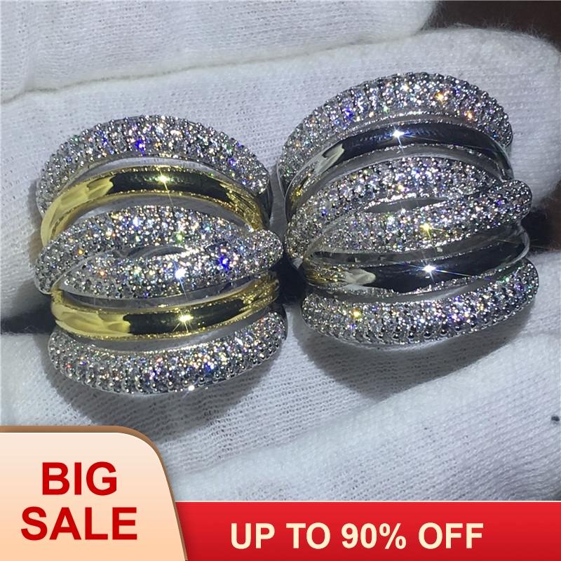 Wedding Rings 2021 Big Cross Ring Yellow White Gold Filled Engagement Band For Women Pave Setting Zircon Crystal Bijoux
Wedding Rings 2021 Big Cross Ring Yellow White Gold Filled Engagement Band For Women Pave Setting Zircon Crystal Bijoux