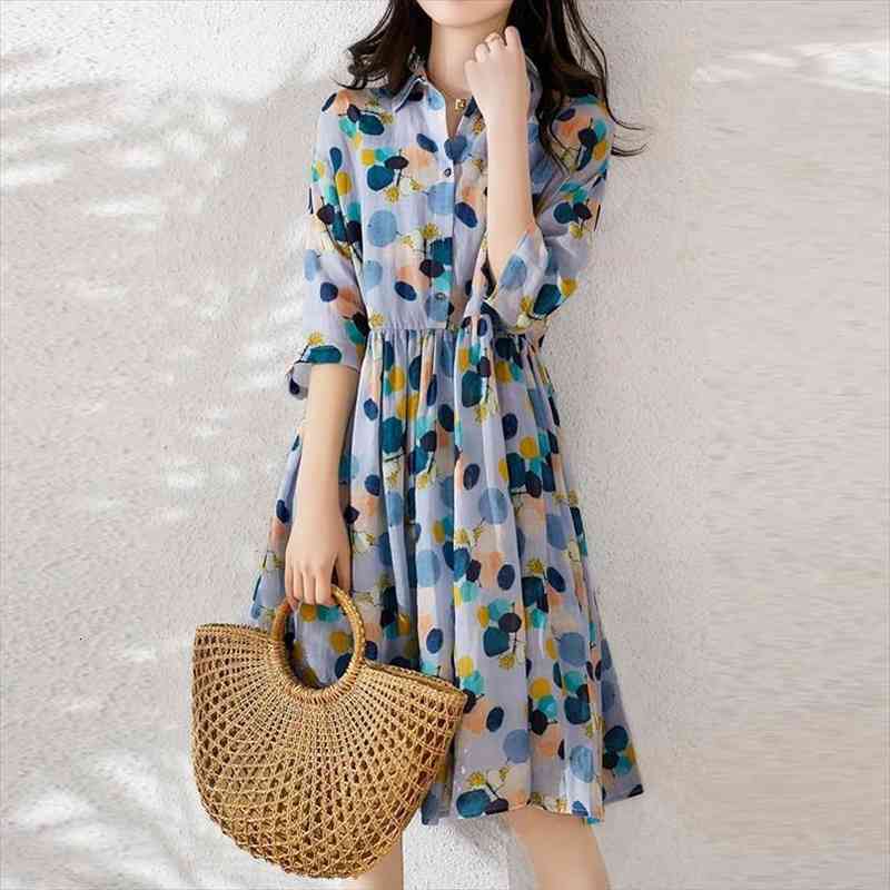 Ins Fashion Polka Dot Womens Dress Bohemian Print Spring Korean Version Of The Mid Length Large Size High Waist Chiffon, Black;gray
Ins Fashion Polka Dot Womens Dress Bohemian Print Spring Korean Version Of The Mid Length Large Size High Waist Chiffon, Black;gray