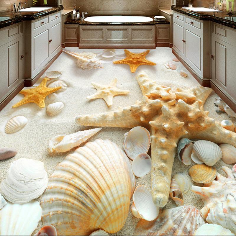 Wallpapers 3D Floor Tiles Mural Wallpaper Modern Beach Shell Po Wall Painting Sticker Bathroom Living Room PVC Waterproof Wear Fresco, As pic
Wallpapers 3D Floor Tiles Mural Wallpaper Modern Beach Shell Po Wall Painting Sticker Bathroom Living Room PVC Waterproof Wear Fresco, As pic