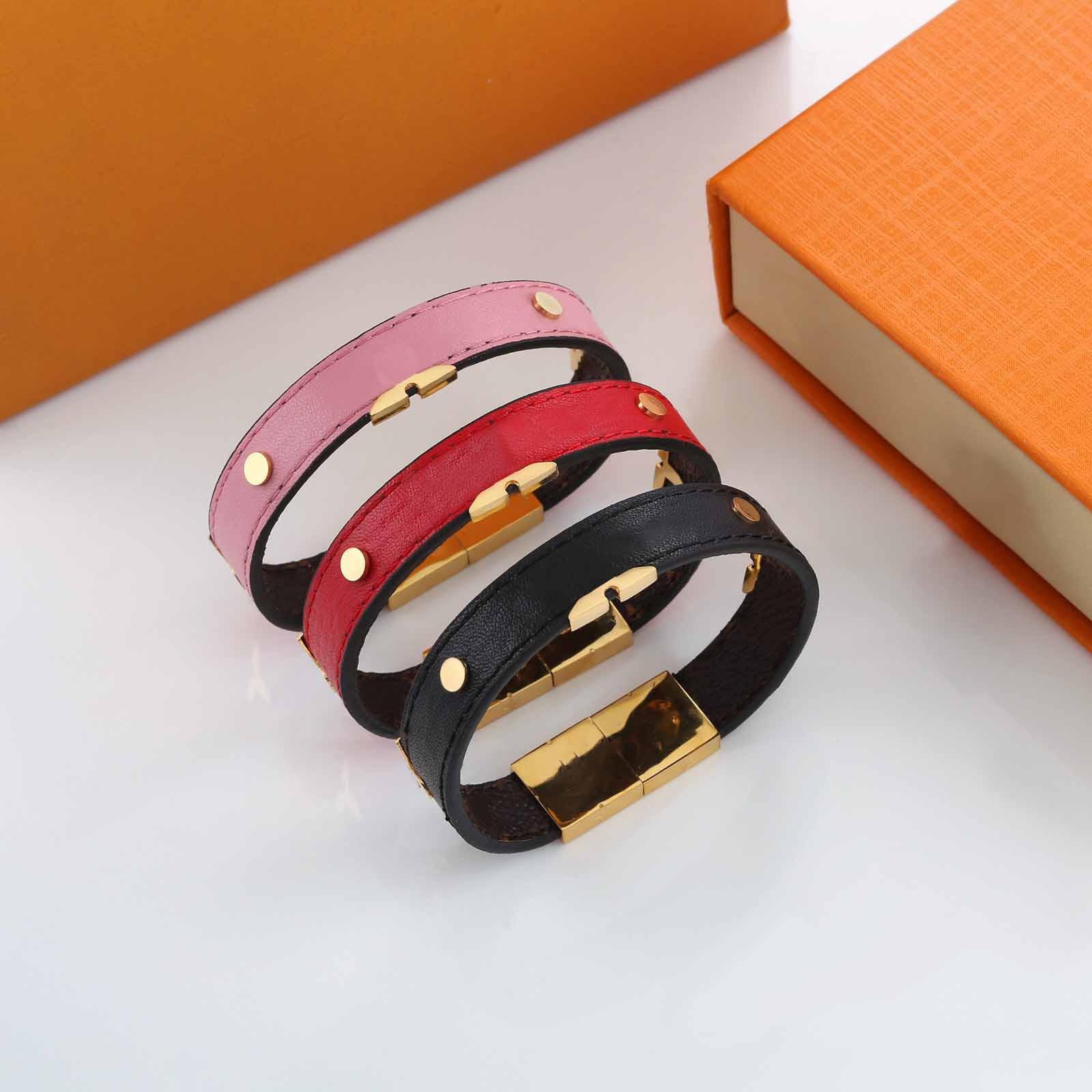 Charmsmic Leather Bracelets For Women Warp & Bangles Gold Metal Button Party Love Bracelet Jewelry Gifts, Golden;silver
Charmsmic Leather Bracelets For Women Warp & Bangles Gold Metal Button Party Love Bracelet Jewelry Gifts, Golden;silver