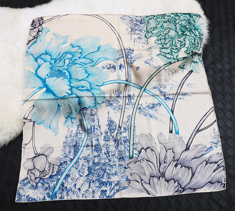 100% Natural Mulberry* 90*90cm Designer Silk Scarf Hand Rolled Edges foulard en soie luxe
100% Natural Mulberry* 90*90cm Designer Silk Scarf Hand Rolled Edges foulard en soie luxe