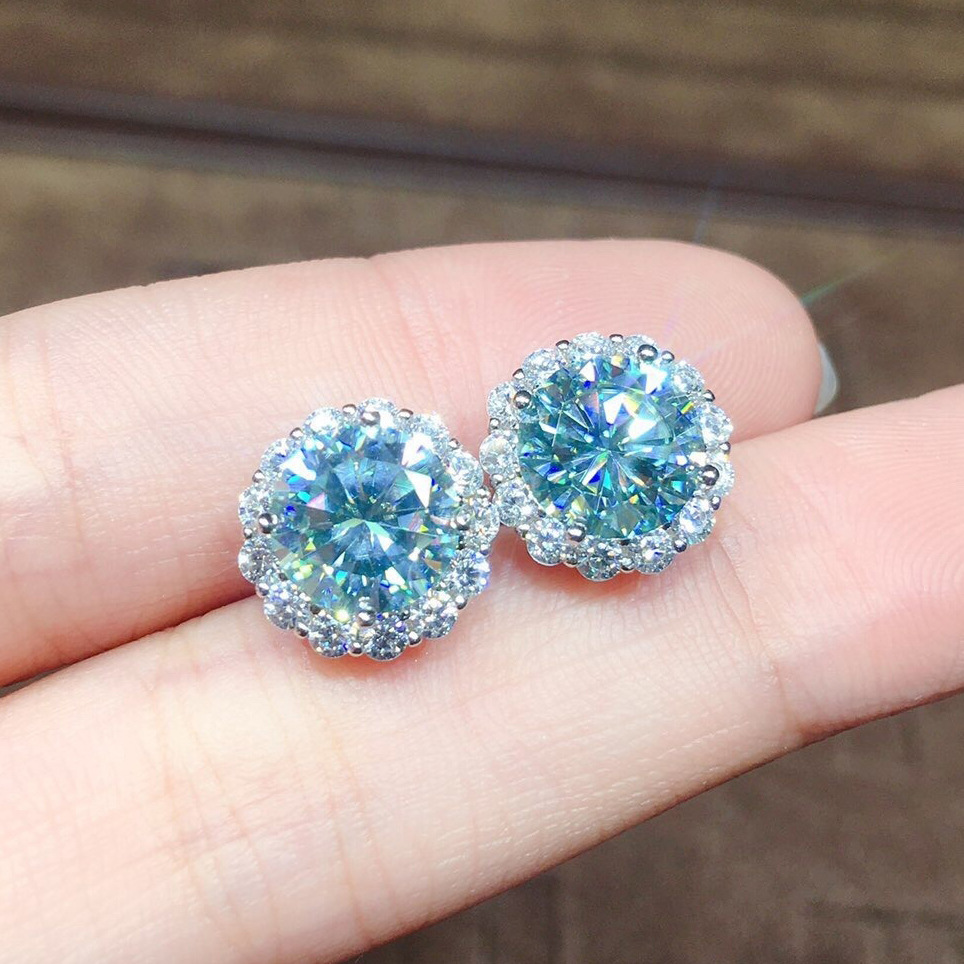 Nature 1ct Green Emerald cz Stud Earring 100% Real 925 sterling silver Jewelry Engagement Wedding Earrings for Women Bridal Gift
Nature 1ct Green Emerald cz Stud Earring 100% Real 925 sterling silver Jewelry Engagement Wedding Earrings for Women Bridal Gift