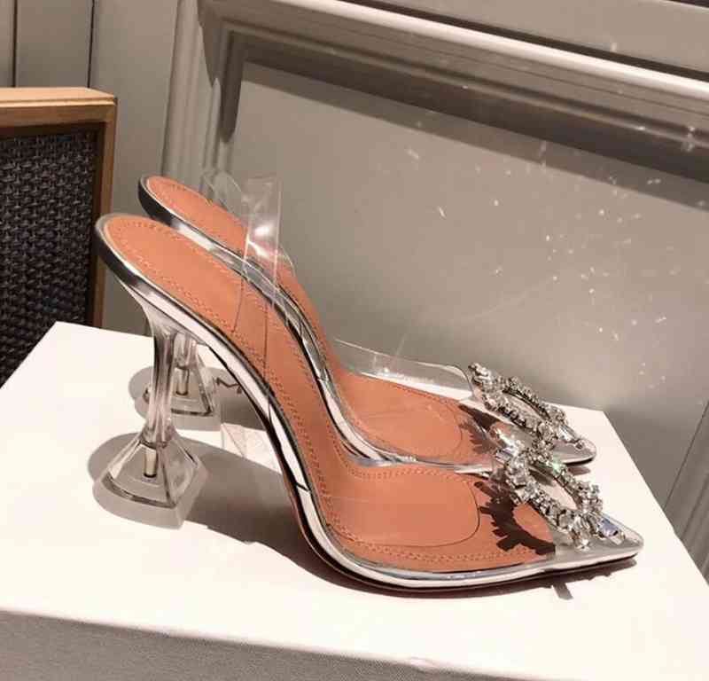 Women's sandals Official Quality Amina Shoes Pvc Slingback Pumps Muaddi Restocks Begum Pvc Slingbacks 7cm 9cm High Heel
Women's sandals Official Quality Amina Shoes Pvc Slingback Pumps Muaddi Restocks Begum Pvc Slingbacks 7cm 9cm High Heel