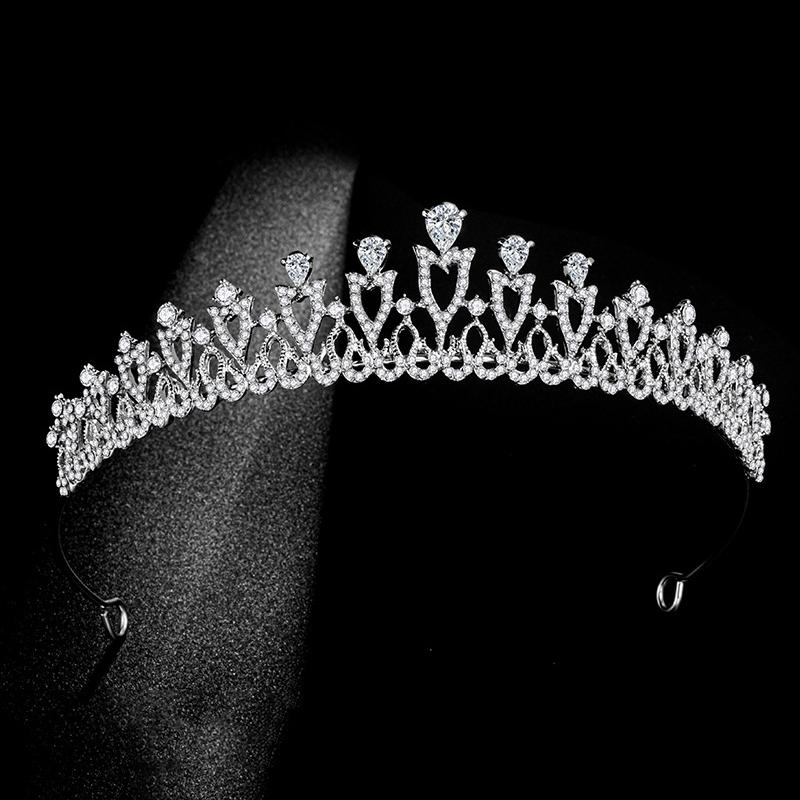 Hair Clips & Barrettes Bridal Crown Headwear For Female Wedding Birthday Headdress Rhinestones Inlaid Retro Luxury Accessories LL@17, Golden;silver
Hair Clips & Barrettes Bridal Crown Headwear For Female Wedding Birthday Headdress Rhinestones Inlaid Retro Luxury Accessories LL@17, Golden;silver