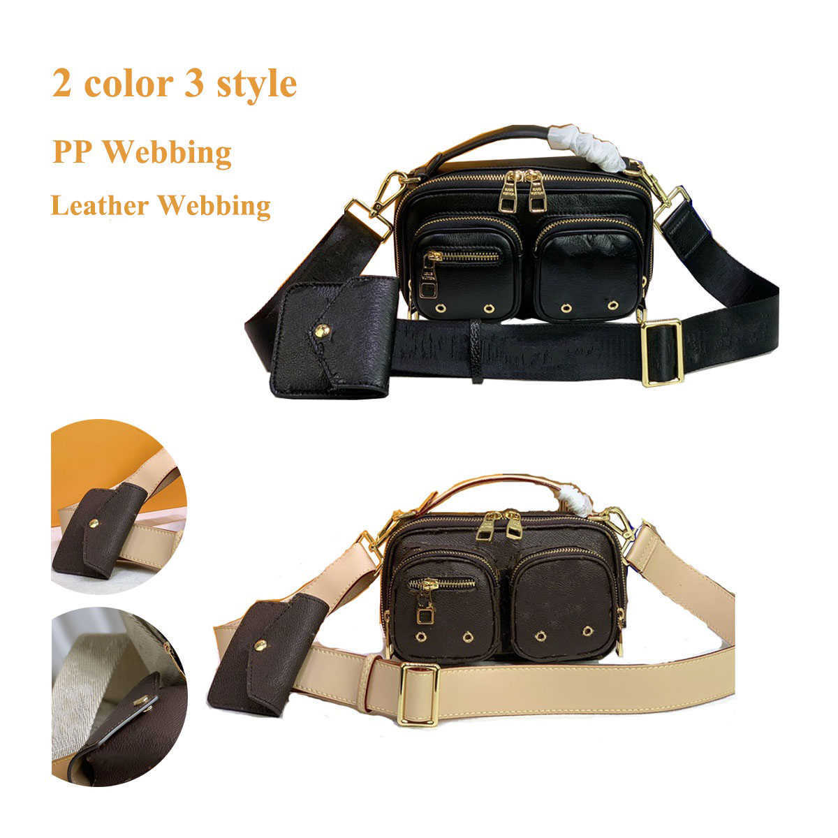 Luxurys Bag UTILITY Designers Crossbody handbags Cowhide Leather Bags 2021 M80446, Brown
Luxurys Bag UTILITY Designers Crossbody handbags Cowhide Leather Bags 2021 M80446, Brown