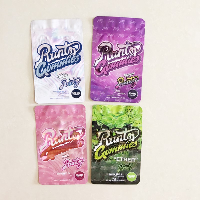 Pink White Ether Runtz Gummies Mylar Bag 500mg Childproof Edibles packaging Errlli 400MG CRUNCH BERRIES REESE COCOA PUFFS TRIX
Pink White Ether Runtz Gummies Mylar Bag 500mg Childproof Edibles packaging Errlli 400MG CRUNCH BERRIES REESE COCOA PUFFS TRIX