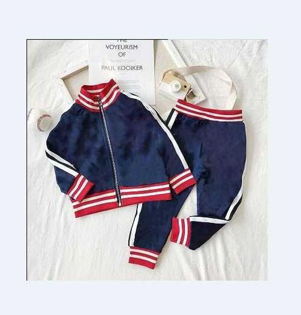 Kids Clothes Sets Fashion Letters Print Tracksuits Boys Girls Casual Jackets + Joggers Suits Chidlren Sport Style Clothing, Blue
Kids Clothes Sets Fashion Letters Print Tracksuits Boys Girls Casual Jackets + Joggers Suits Chidlren Sport Style Clothing, Blue