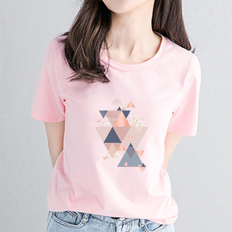 Geometry Asymmetry Patchwork Print Women T-shirt 95% Cotton Plus Size 3XL Short Sleeve Loose T-shirt Ladies Summer Casual 210518, White 5705
Geometry Asymmetry Patchwork Print Women T-shirt 95% Cotton Plus Size 3XL Short Sleeve Loose T-shirt Ladies Summer Casual 210518, White 5705