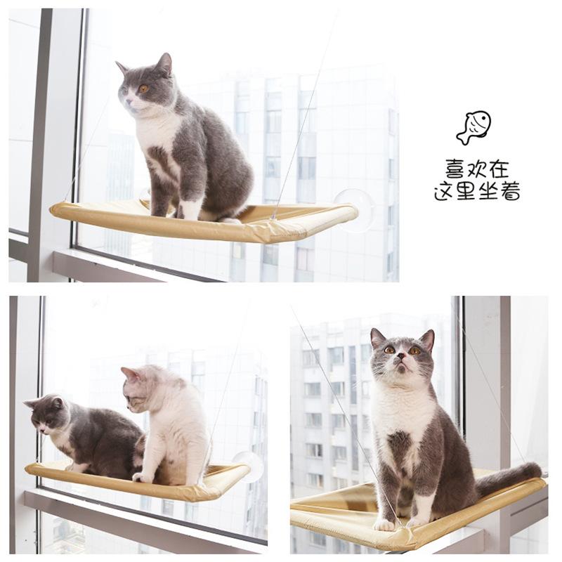 Cute Pet Hanging Beds Bearing 20kg Cat Sunny Seat Window Mount Hammock Comfortable Bed Long Plush Soft & Furniture
Cute Pet Hanging Beds Bearing 20kg Cat Sunny Seat Window Mount Hammock Comfortable Bed Long Plush Soft & Furniture