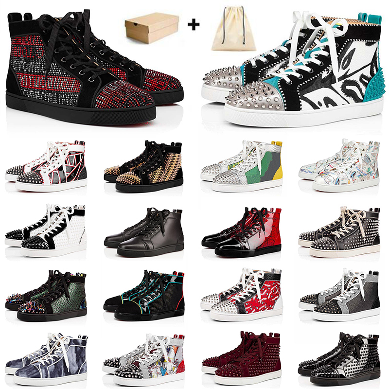 2021 with box dust bag Luxurys Designers red bottoms shoes for mens womens size 5-13 designer platform flat top quality casual shoe luxury l, Black
2021 with box dust bag Luxurys Designers red bottoms shoes for mens womens size 5-13 designer platform flat top quality casual shoe luxury l, Black