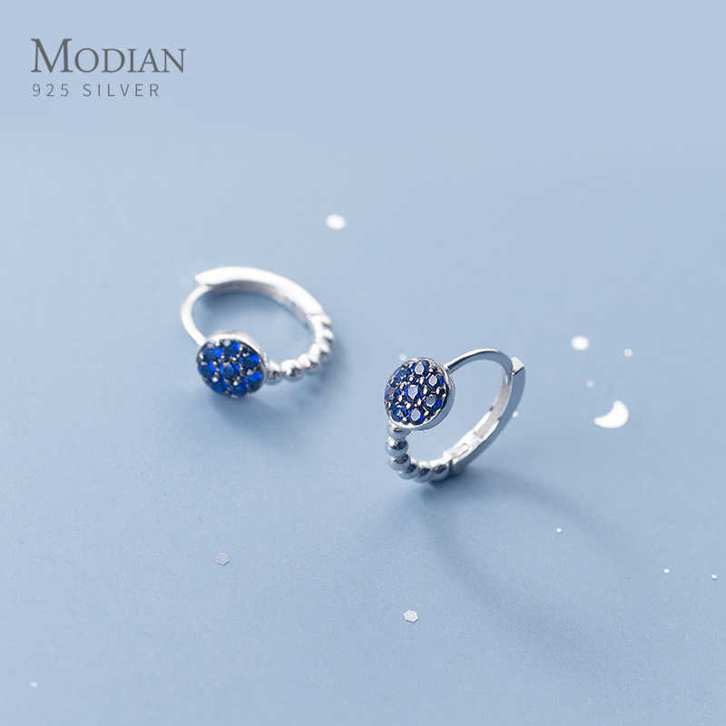 Vintage 925 Sterling Silver Blue Crystal Stone Stackable Light Beads Hoop Earring for Women Japanese Style Fine Jewelry 210707
Vintage 925 Sterling Silver Blue Crystal Stone Stackable Light Beads Hoop Earring for Women Japanese Style Fine Jewelry 210707