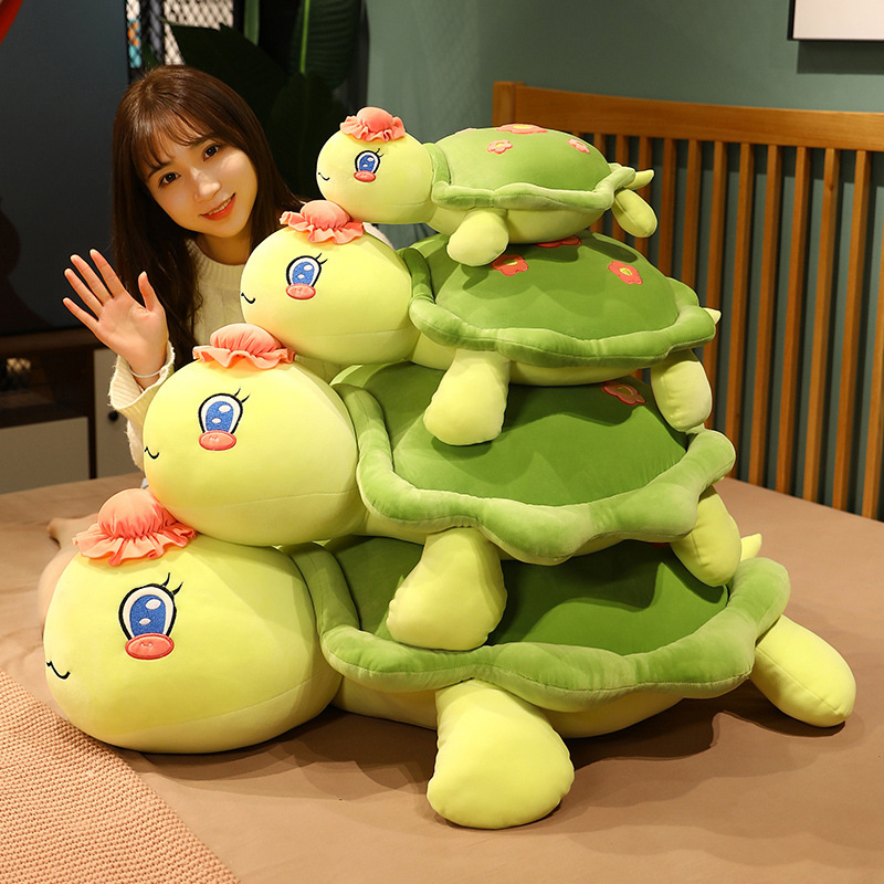 Turtle Plush Toy Pillows Jumbo Tortoise Stuffed Animals Cushions Creative Lovely Toys Cotton Sleeping Doll Soft for Children Valentine's Day Gifts 40/60/80cm, Green
Turtle Plush Toy Pillows Jumbo Tortoise Stuffed Animals Cushions Creative Lovely Toys Cotton Sleeping Doll Soft for Children Valentine's Day Gifts 40/60/80cm, Green