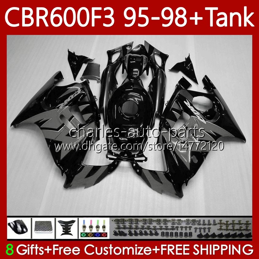 OEM Fairings For HONDA CBR Grey black 600 CBR600 F3 FS CC 600FS 600F3 1995-1998 64No.291 Bodys CBR600FS 600-F3 1995 1996 1997 1998 CBR600F3 600CC 95 96 97 98 Bodywork, No. 20
OEM Fairings For HONDA CBR Grey black 600 CBR600 F3 FS CC 600FS 600F3 1995-1998 64No.291 Bodys CBR600FS 600-F3 1995 1996 1997 1998 CBR600F3 600CC 95 96 97 98 Bodywork, No. 20