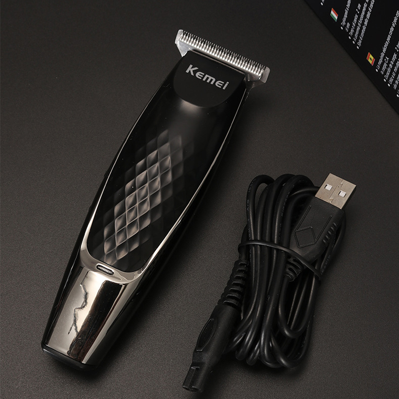 Kemei KM-1951 Professional Hair Trimmer Electric hair Clipper USB Charger Machine C260312