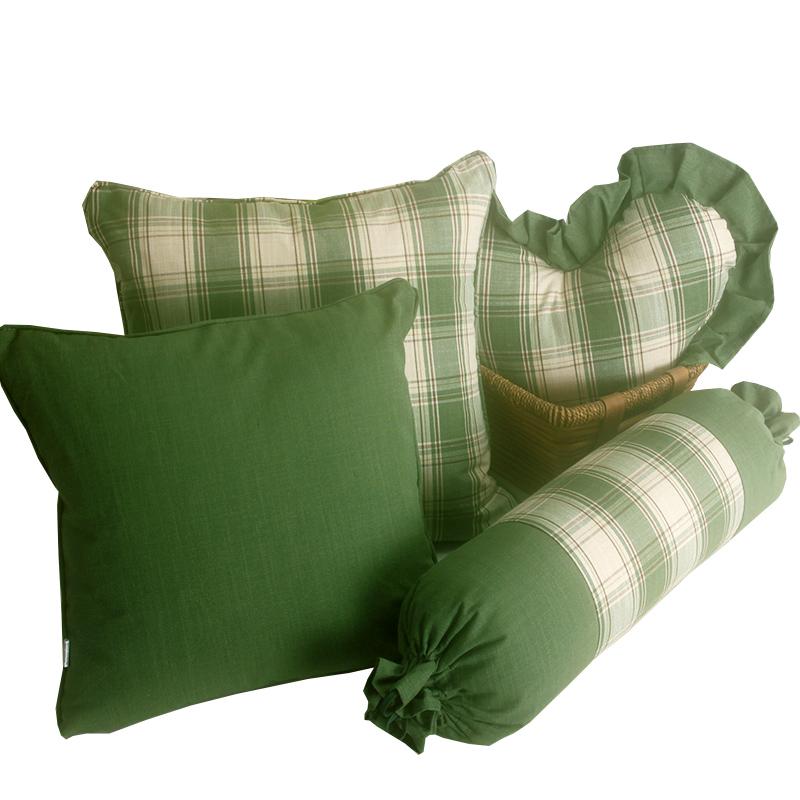 Cushion/Decorative Pillow Cotton Linen Throw Cover Backrest Green Plaid Cushion Checkered Pattern Waist Case
Cushion/Decorative Pillow Cotton Linen Throw Cover Backrest Green Plaid Cushion Checkered Pattern Waist Case