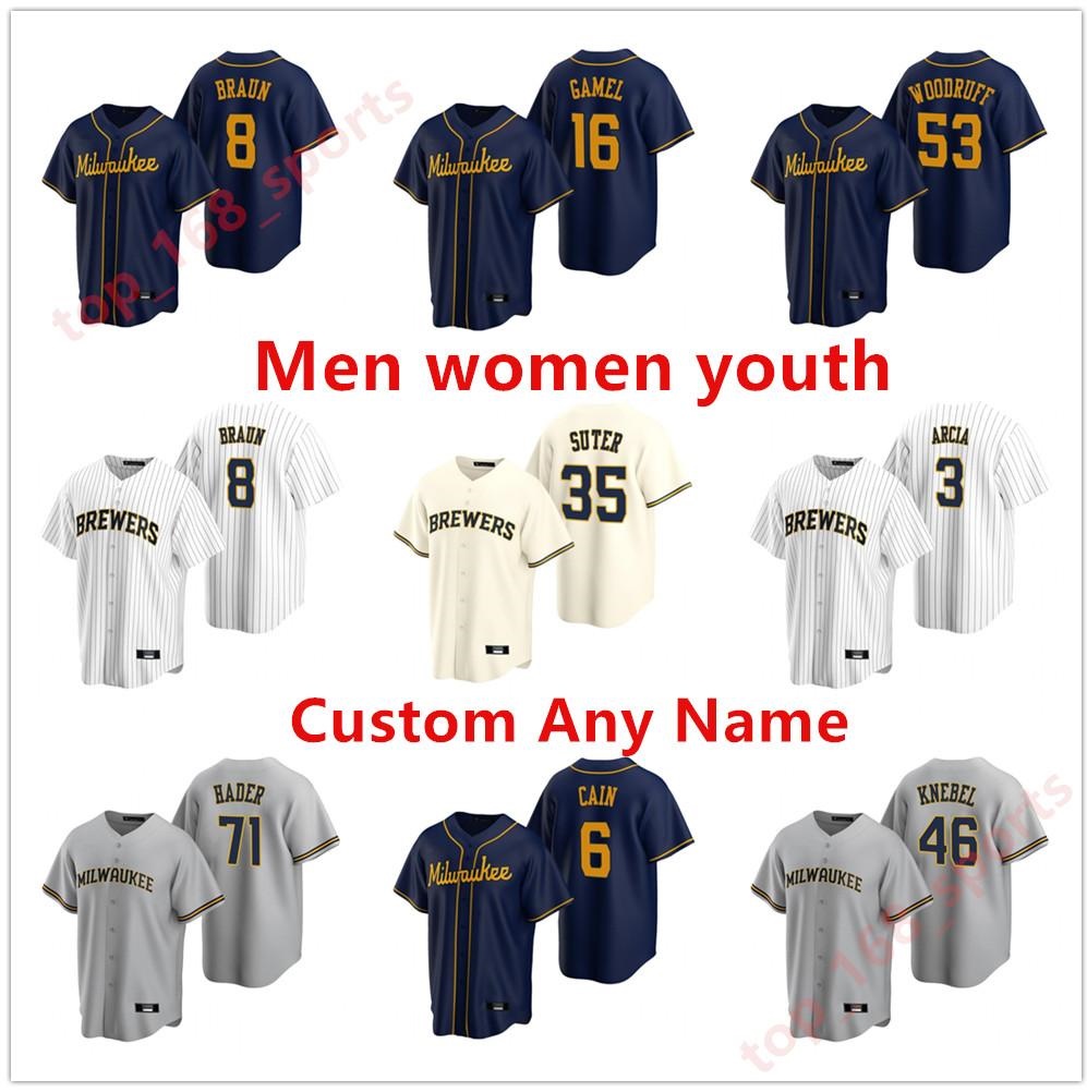 2021 Milwauk Men Women kids youth 22 Christian Yelich Robin Yount Baseball Jerseys Brandon Woodruff Justin Smoak Eric Keston Brewers jersey, Blue;black
2021 Milwauk Men Women kids youth 22 Christian Yelich Robin Yount Baseball Jerseys Brandon Woodruff Justin Smoak Eric Keston Brewers jersey, Blue;black