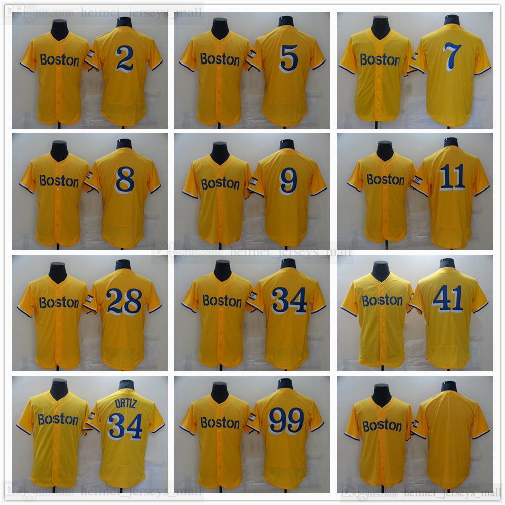 2022 Yellow Stitched Baseball 34 David Ortiz Jerseys 99 Alex Verdugo 2 Xander Bogaerts 5 Enrique Hernandez 11 Rafael Devers 28 J.D. Martinez, Same as picture
2022 Yellow Stitched Baseball 34 David Ortiz Jerseys 99 Alex Verdugo 2 Xander Bogaerts 5 Enrique Hernandez 11 Rafael Devers 28 J.D. Martinez, Same as picture