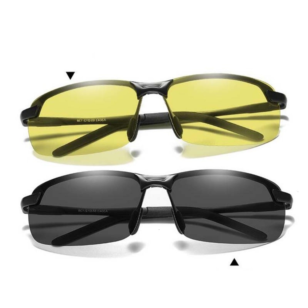 sunglasses Rimless Driving Photochromic Sunglasses Polarized Chameleon Discoloration Sun glasses for Men masculino, Black
sunglasses Rimless Driving Photochromic Sunglasses Polarized Chameleon Discoloration Sun glasses for Men masculino, Black