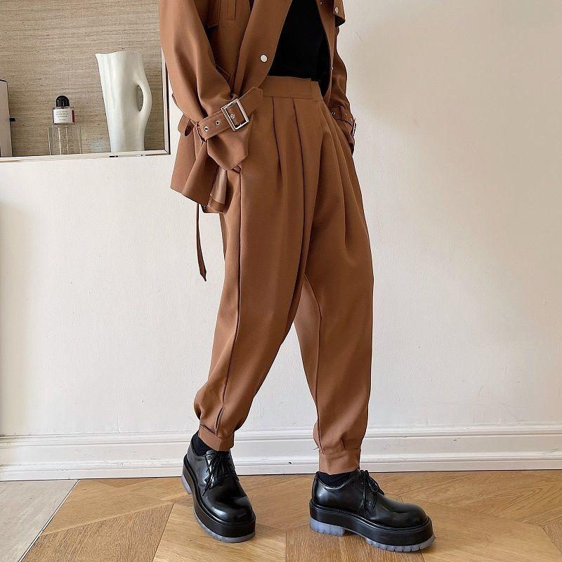 Men's Pants SYUHGFA Clothing 2022 Spring Fashion All-match Harem For Couple Elastic Waist Causal Loose Trousers Male, Black
Men's Pants SYUHGFA Clothing 2022 Spring Fashion All-match Harem For Couple Elastic Waist Causal Loose Trousers Male, Black