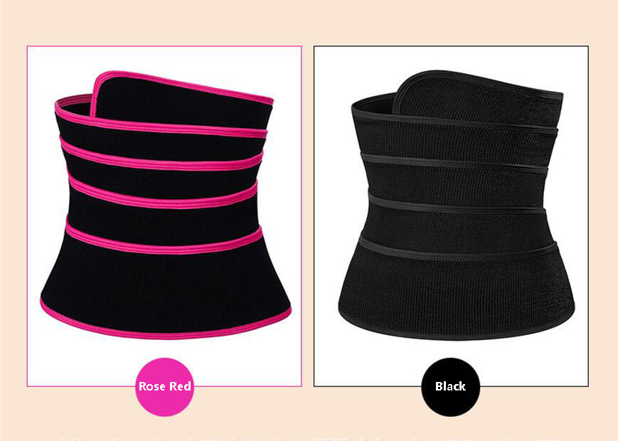 Slimming Tummy Straps Waist Trainer Corset Cincher Fitness Sauna Sweat Belts For Gym Yoga Running Sculpting Abdomen Bands Shapewear DHL Free