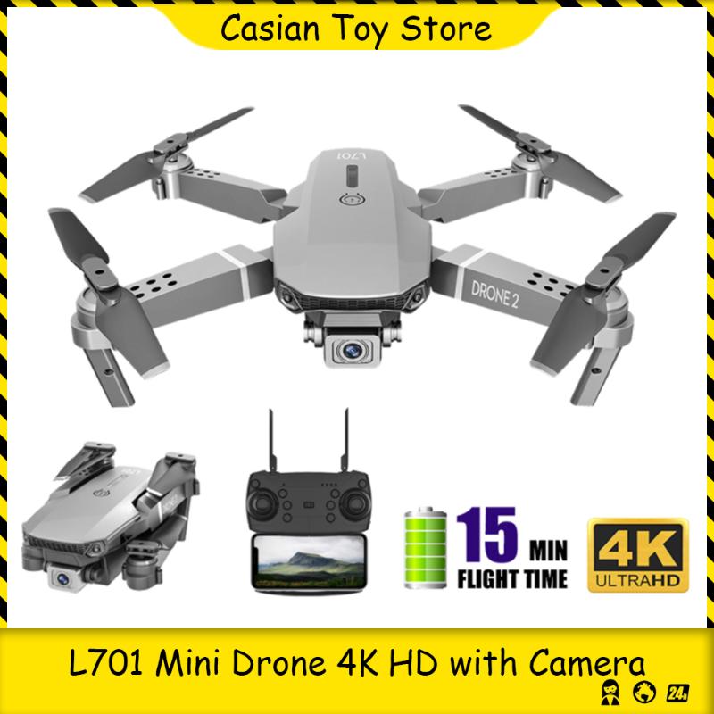 Drones L701 Mini Drone 4K HD With Camera Dron Beginners Rc Quadcopter Plane Auto Hovering Headless Mode Foldable
Drones L701 Mini Drone 4K HD With Camera Dron Beginners Rc Quadcopter Plane Auto Hovering Headless Mode Foldable