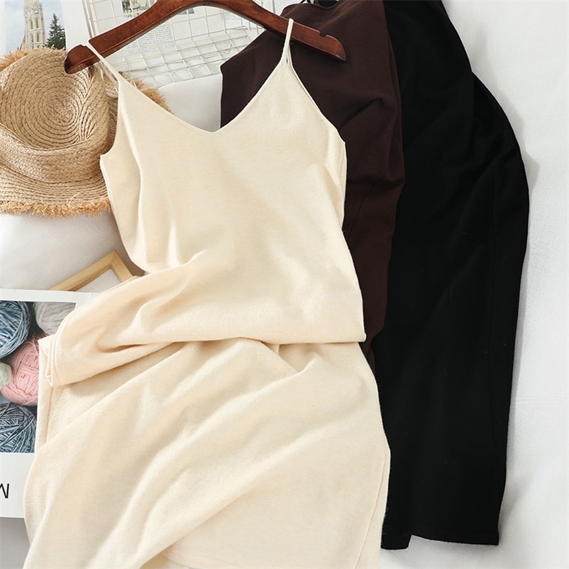 Women Plain Summer Camis Dress Long Sleeve A-Line Pleated Holiday Korean Style Loose Underwear For 210518, Apricot
Women Plain Summer Camis Dress Long Sleeve A-Line Pleated Holiday Korean Style Loose Underwear For 210518, Apricot