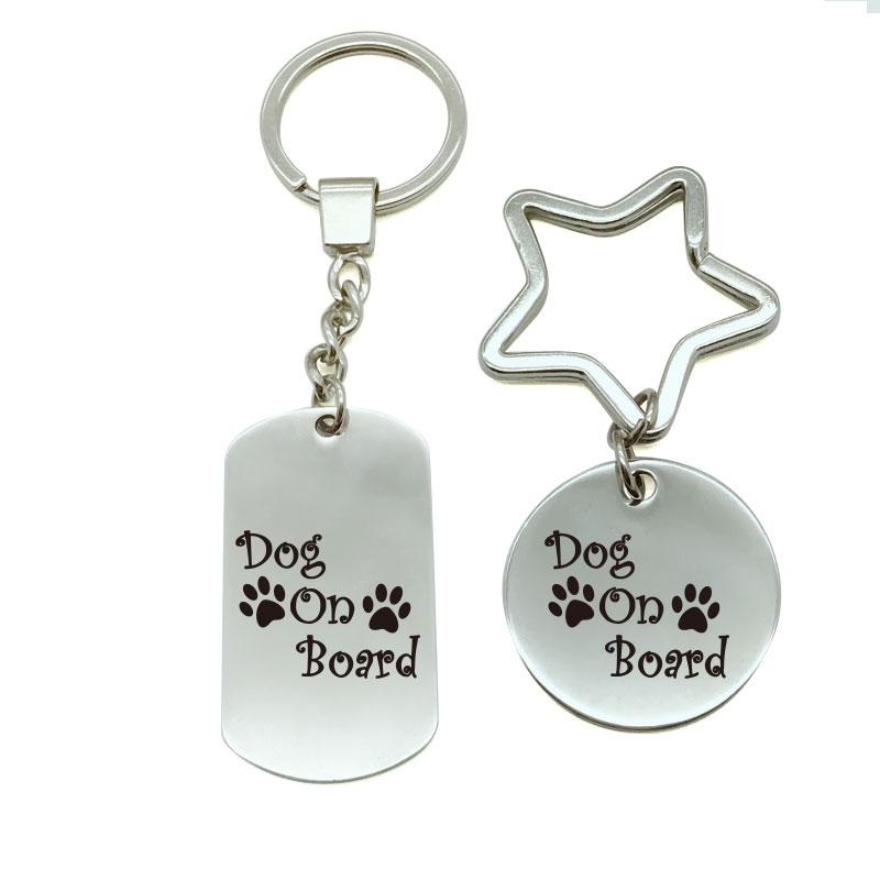 Keychains DOG ON BOARD And Prints Key Chain Men Women Trinket Car Ring Keychain Jewelry Gift Metal Bag S6-3860
Keychains DOG ON BOARD And Prints Key Chain Men Women Trinket Car Ring Keychain Jewelry Gift Metal Bag S6-3860