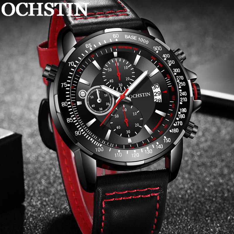Wristwatches OCHSTIN Man WristWatch Chronograph Auto Date Sport Men Watch Military Top Genuine Leather Classic Male Clock 6125, Slivery;brown
Wristwatches OCHSTIN Man WristWatch Chronograph Auto Date Sport Men Watch Military Top Genuine Leather Classic Male Clock 6125, Slivery;brown