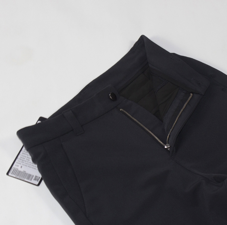 Designer lulu zipper fly long pants men running yoga outdoor gym pockets strousers slim high elastic sports fitness sweatpants pant jogger t, Black
Designer lulu zipper fly long pants men running yoga outdoor gym pockets strousers slim high elastic sports fitness sweatpants pant jogger t, Black