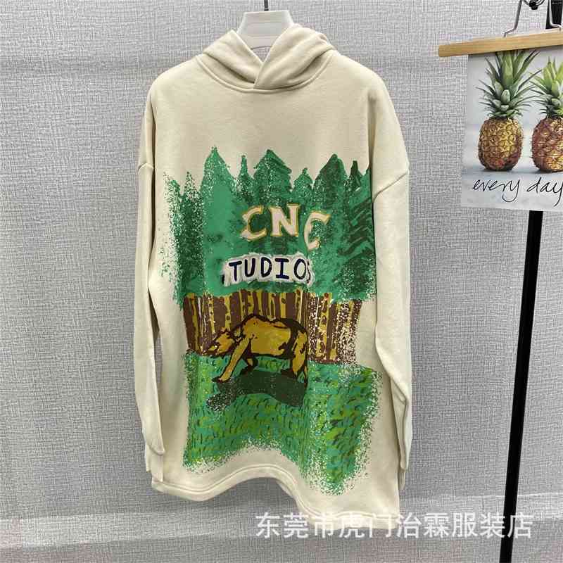 High version 2021 autumn winter new AC family loose letter graffiti printed Hoodie women's pocket top, Black
High version 2021 autumn winter new AC family loose letter graffiti printed Hoodie women's pocket top, Black