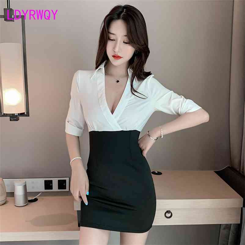 LDYRWQY Technician low-cut sexy bag hip suit skirt Knee-Length Office Lady Polyester dress 210603, White
LDYRWQY Technician low-cut sexy bag hip suit skirt Knee-Length Office Lady Polyester dress 210603, White
