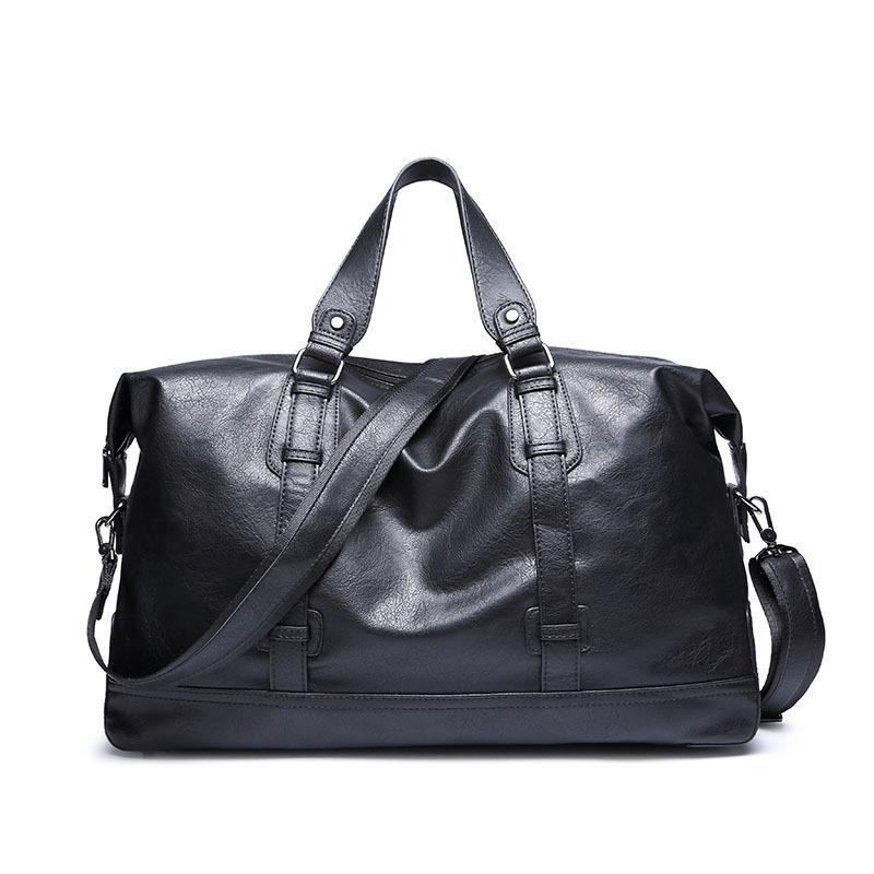 Duffel Bags Men's Travel Luggage Waterproof Suitcase Bag Big Large Capacity Casual High-Capacity PU Leather Handbag B168, Black
Duffel Bags Men's Travel Luggage Waterproof Suitcase Bag Big Large Capacity Casual High-Capacity PU Leather Handbag B168, Black
