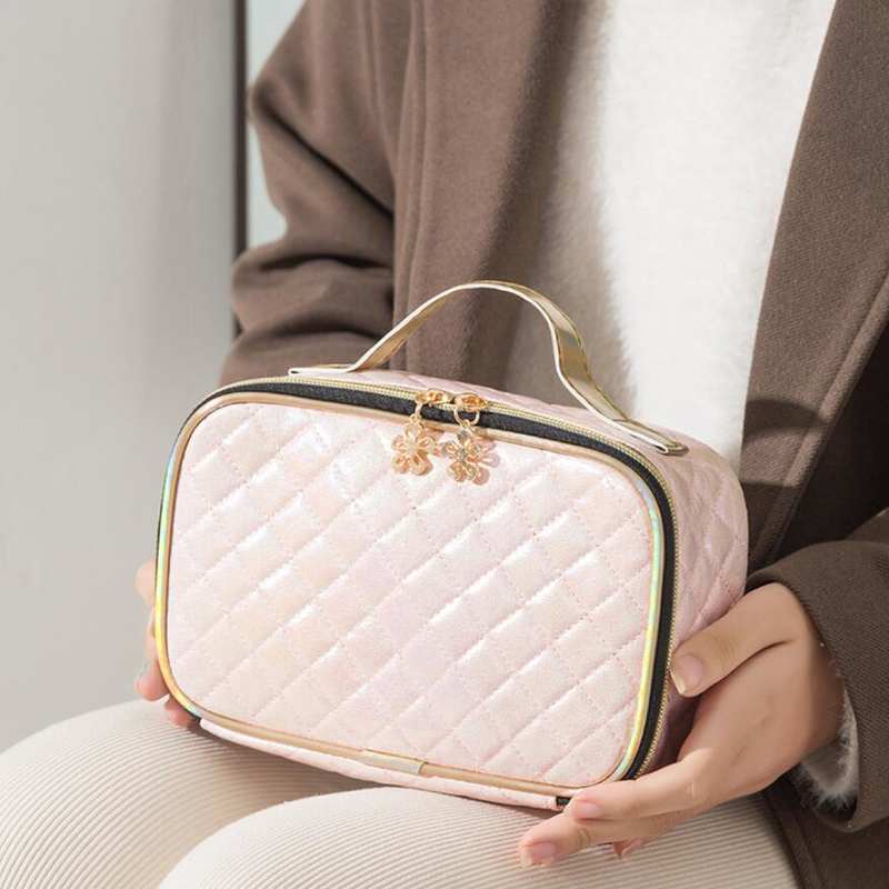 Cosmetic Bags For Women MakeUp Pouch Solid Make Up Bag Storage Bag Hanging Toiletries Travel Kit Jewelry Organizer Holder Casual Purse Colors, Purple
Cosmetic Bags For Women MakeUp Pouch Solid Make Up Bag Storage Bag Hanging Toiletries Travel Kit Jewelry Organizer Holder Casual Purse Colors, Purple
