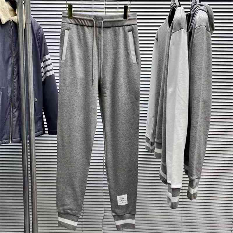 TB 2020 autumn winter new loose toe guard webbing pure cotton and women' casual sports pants, Gray
TB 2020 autumn winter new loose toe guard webbing pure cotton and women' casual sports pants, Gray