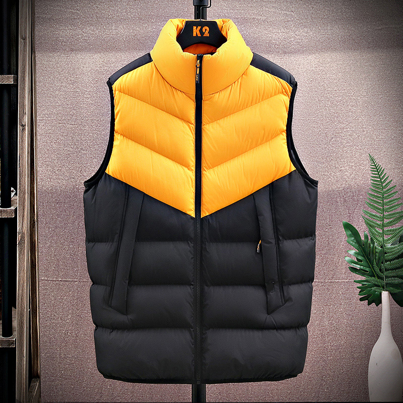 Men Down Vest Classic Puffer Vests High Quality Active Casual Plus Size 8XL Unisex Women Contrast Color Clothing, Yellow
Men Down Vest Classic Puffer Vests High Quality Active Casual Plus Size 8XL Unisex Women Contrast Color Clothing, Yellow