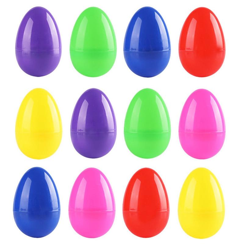 Party Decoration 60Pcs Fillable Plastic Easter Egg Hunt Supply Pack Assorted Color Eggs
Party Decoration 60Pcs Fillable Plastic Easter Egg Hunt Supply Pack Assorted Color Eggs
