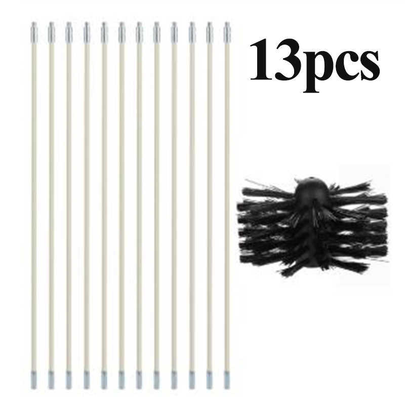 Nylon Brush With 4/12 Pcs Long Handle Flexible Pipe Rods For Chimney Fireplaces Inner Wall Cleaning Brush House Cleaner Tool 210831
Nylon Brush With 4/12 Pcs Long Handle Flexible Pipe Rods For Chimney Fireplaces Inner Wall Cleaning Brush House Cleaner Tool 210831
