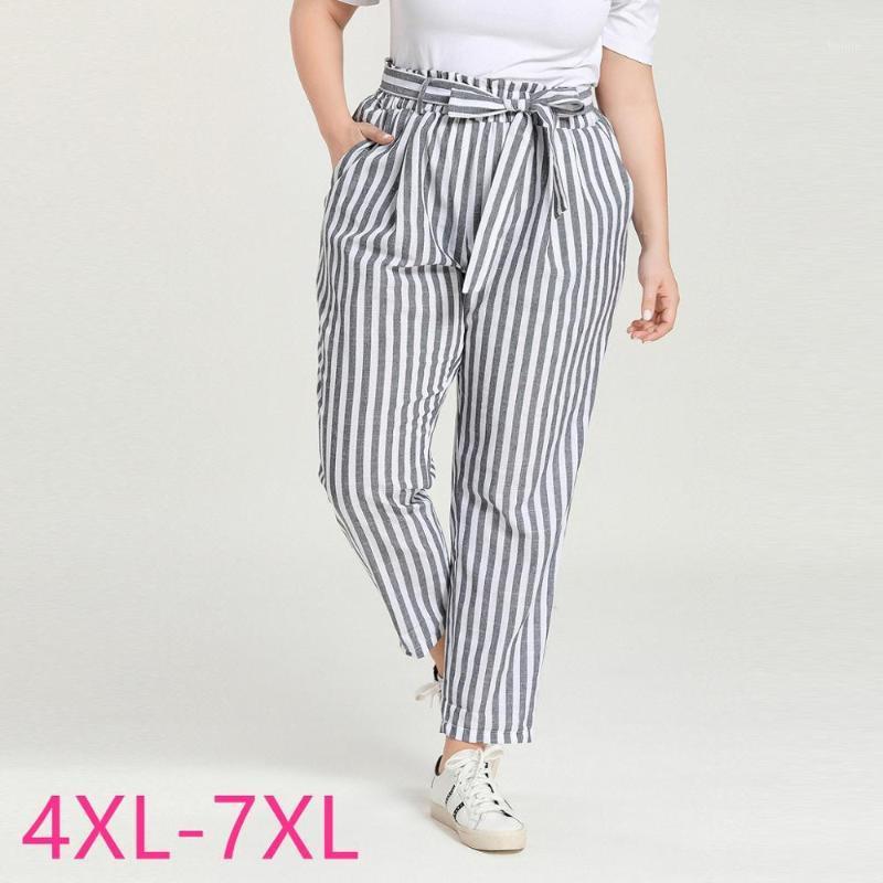 Women's Pants & Capris Female Spring Summer Plus Size Long For Women Large Loose Casual Elastic Waist Stripe Trousers Belt Gray 4XL 5XL 6XL, Black;white
Women's Pants & Capris Female Spring Summer Plus Size Long For Women Large Loose Casual Elastic Waist Stripe Trousers Belt Gray 4XL 5XL 6XL, Black;white