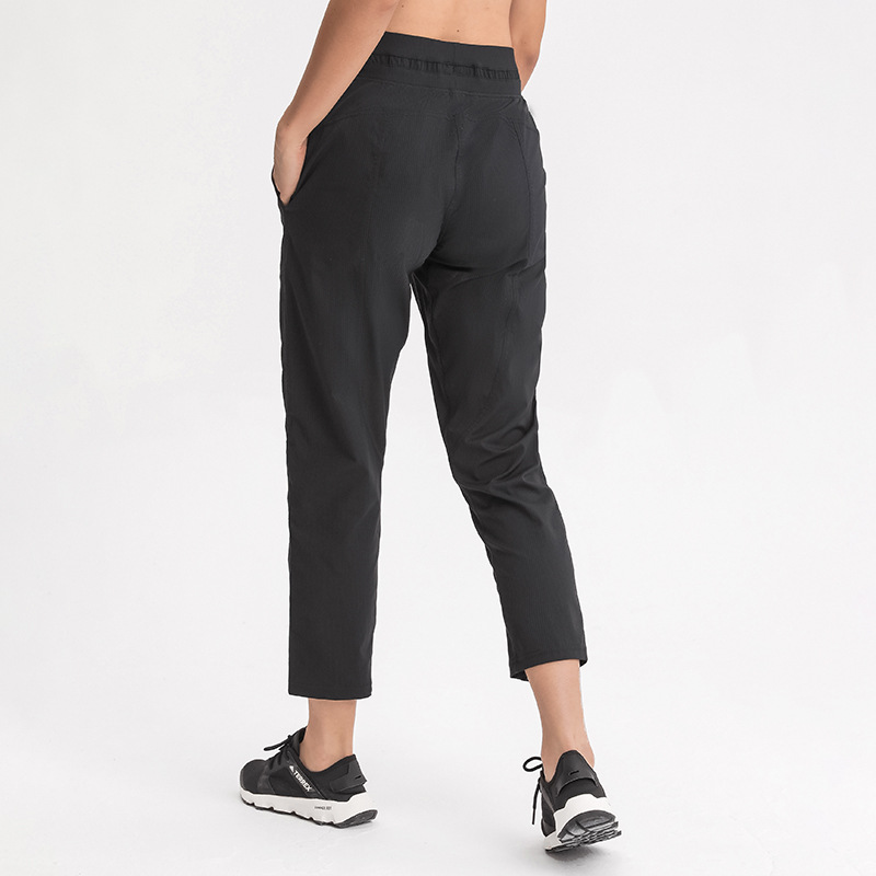 L Legging Style 2021 Spring Woven Yoga Pants Womens Fashionable Cropped Loose Tied Breathable Running Sports Fitness Casual Pants, White;red
L Legging Style 2021 Spring Woven Yoga Pants Womens Fashionable Cropped Loose Tied Breathable Running Sports Fitness Casual Pants, White;red
